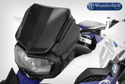 Wunderlich Windschild FLOWJET - glossy black