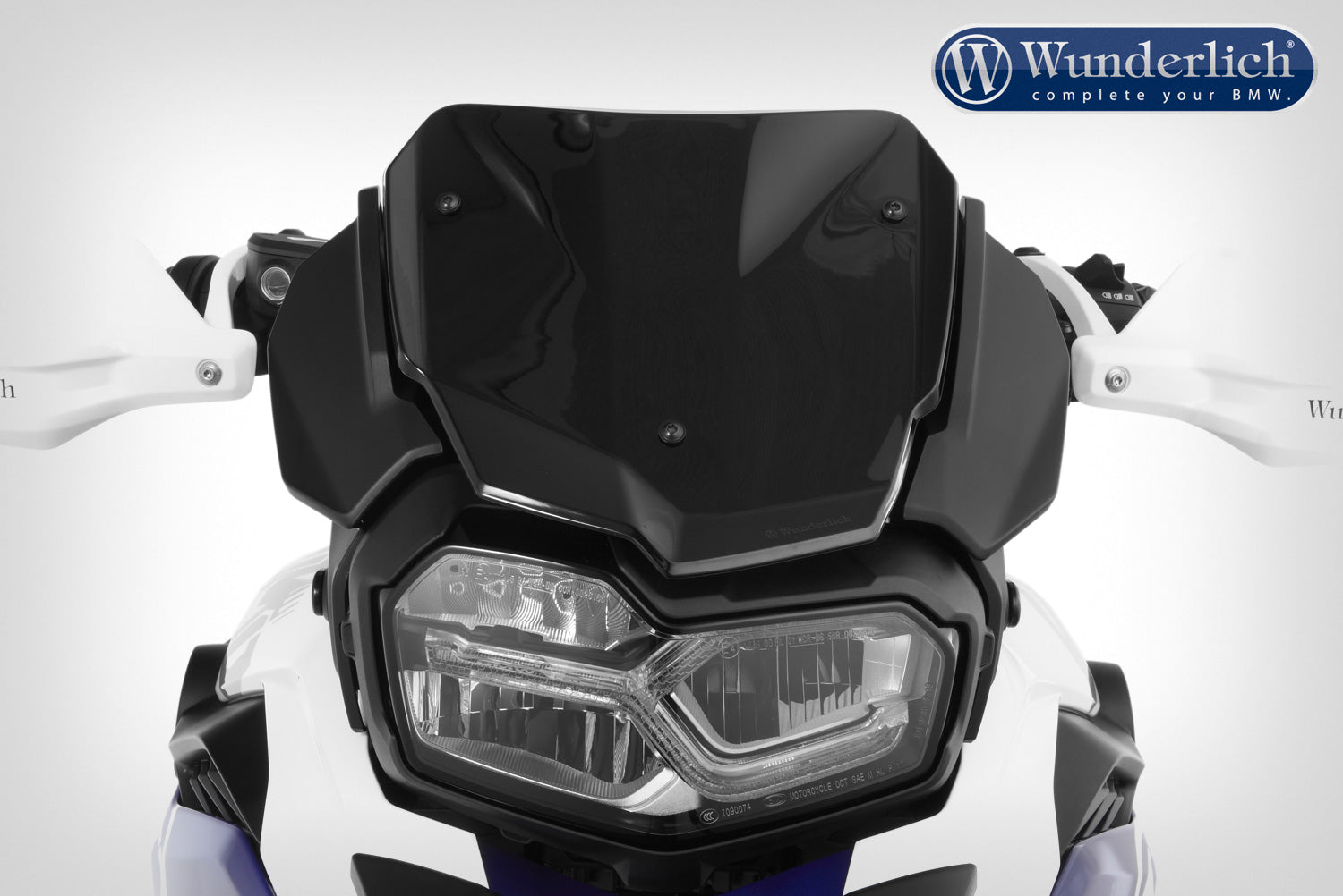 Wunderlich Windschild FLOWJET - glossy black