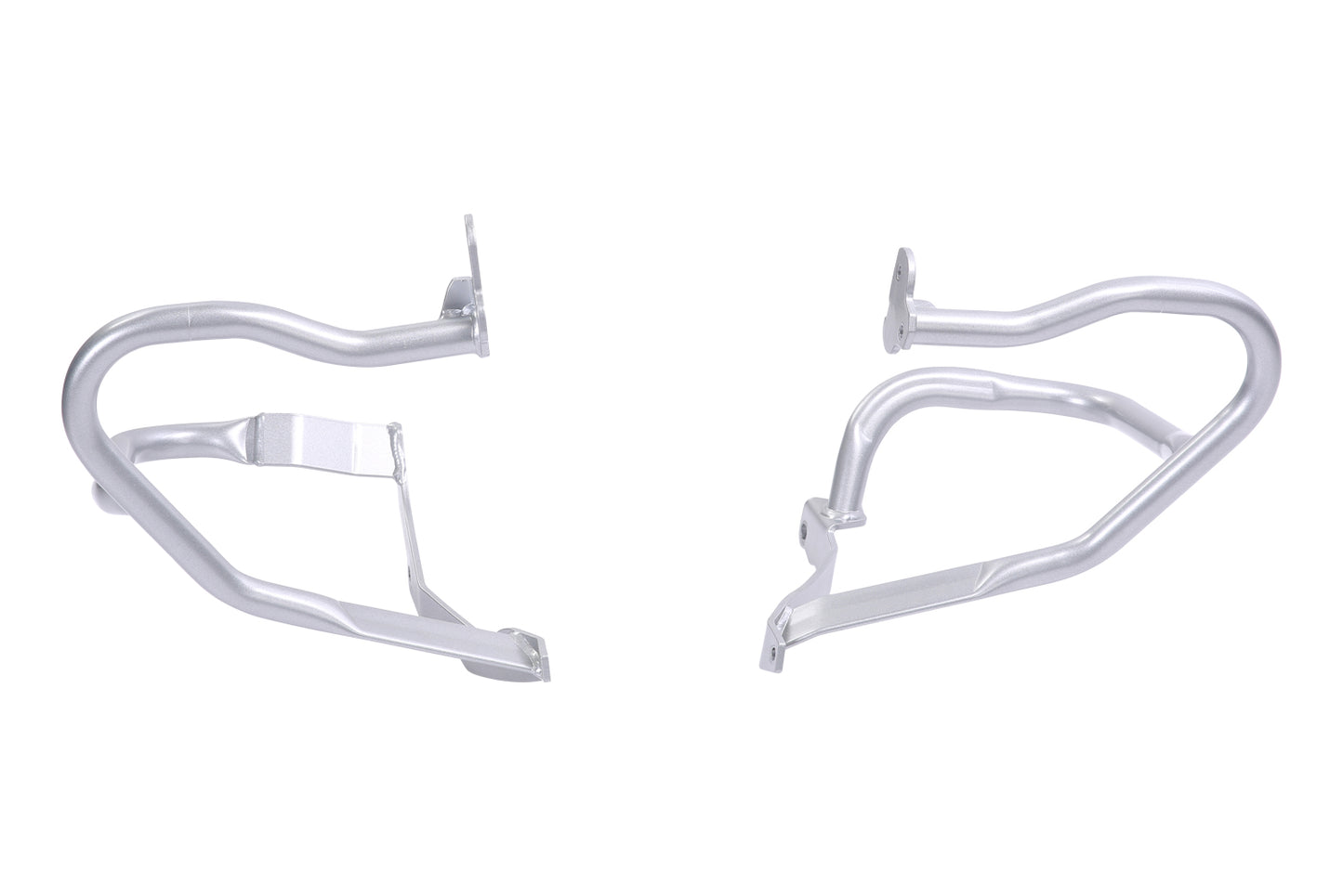 Engine protection bar - silver