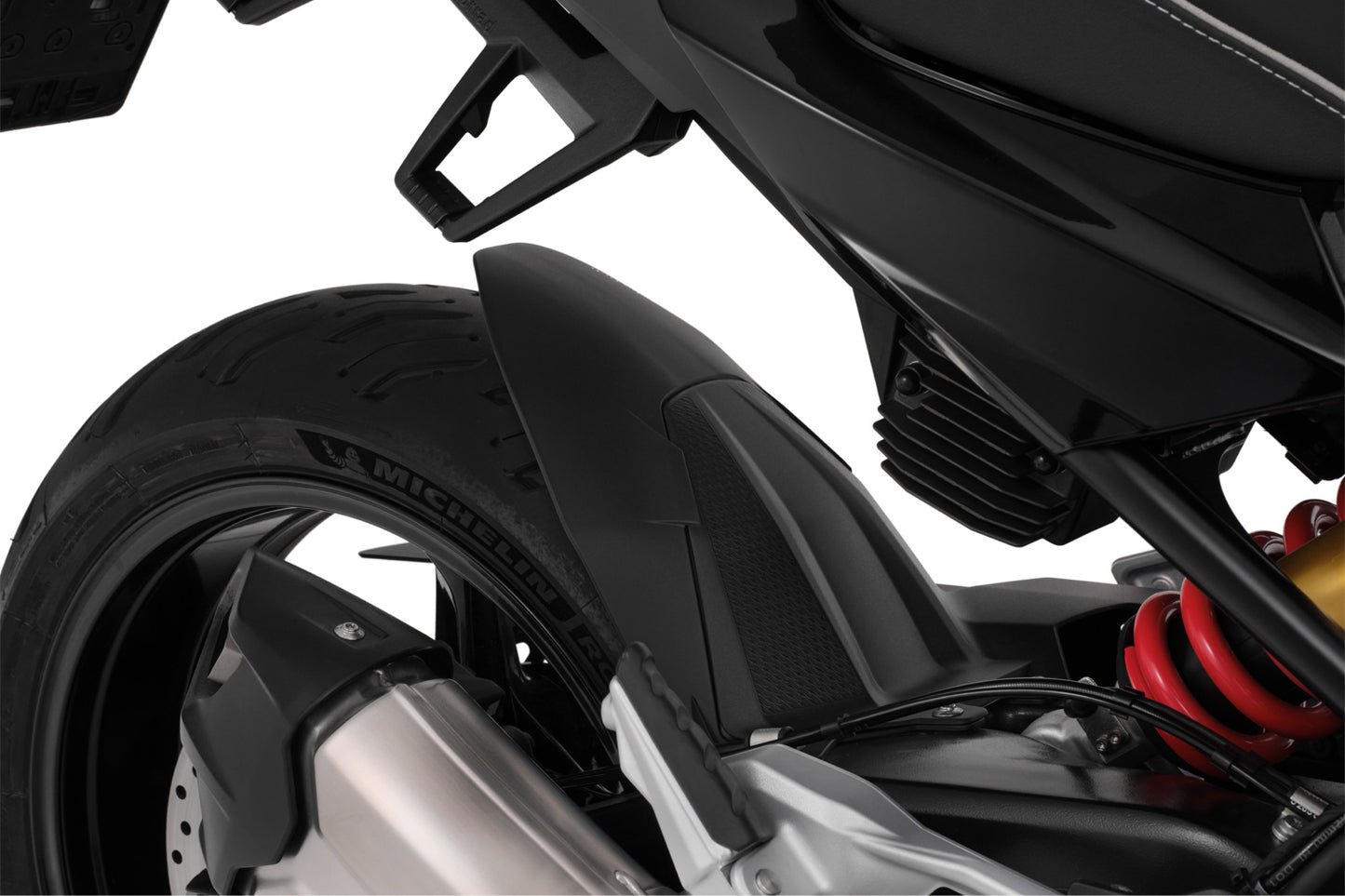 Rear fender extension - black