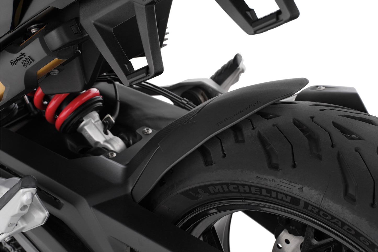 Rear fender extension - black