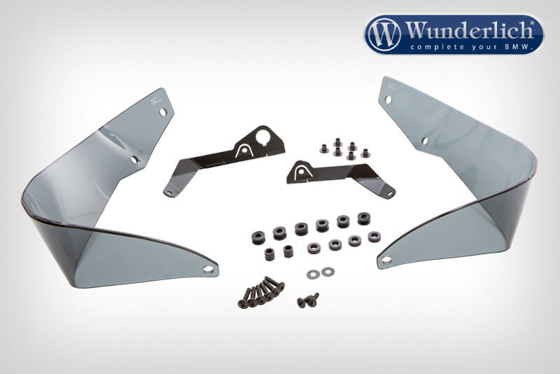 Wunderlich Ergo wind deflector - smoked grey