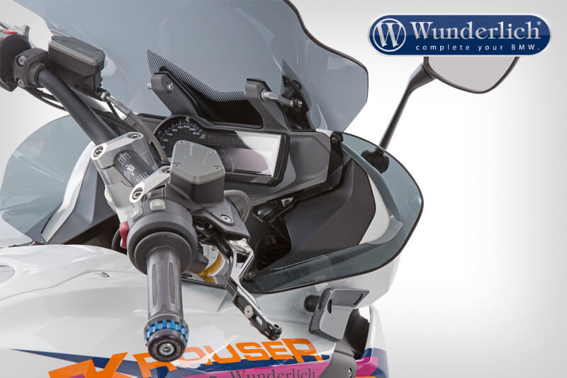 Wunderlich Ergo wind deflector - smoked grey