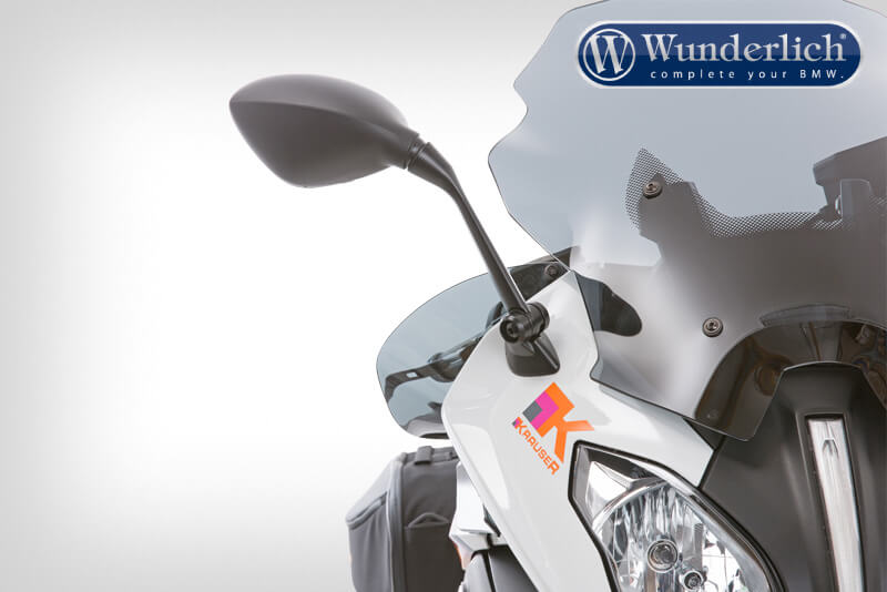Wunderlich Ergo wind deflector - smoked grey
