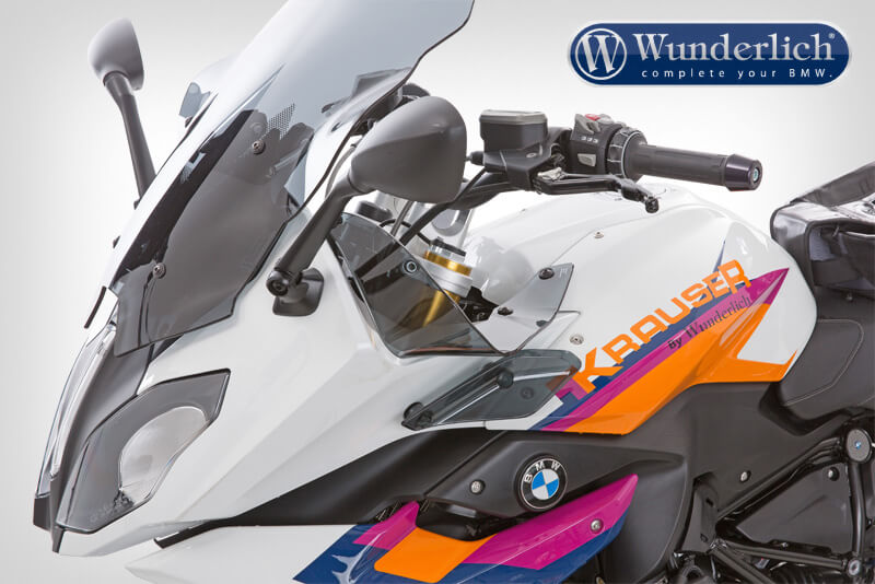 Wunderlich Ergo wind deflector - smoked grey