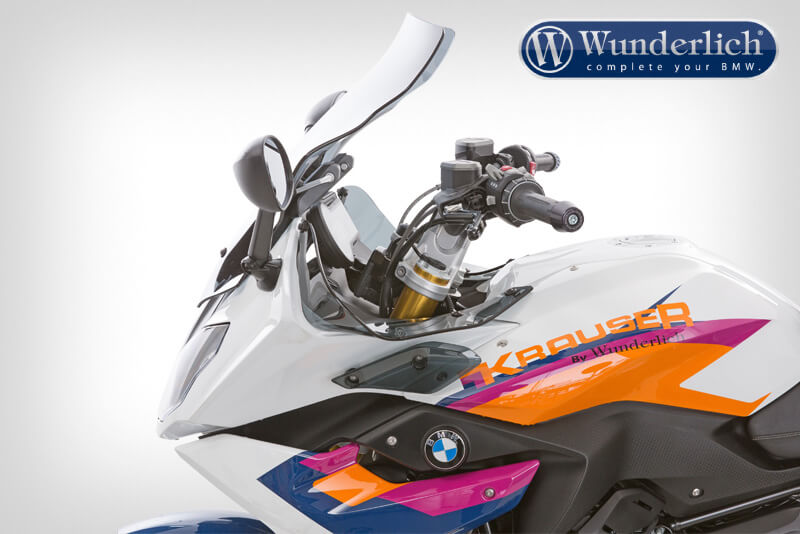 Wunderlich Ergo wind deflector - smoked grey