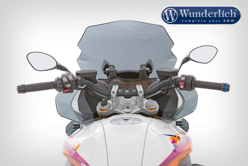 Wunderlich Ergo wind deflector - smoked grey