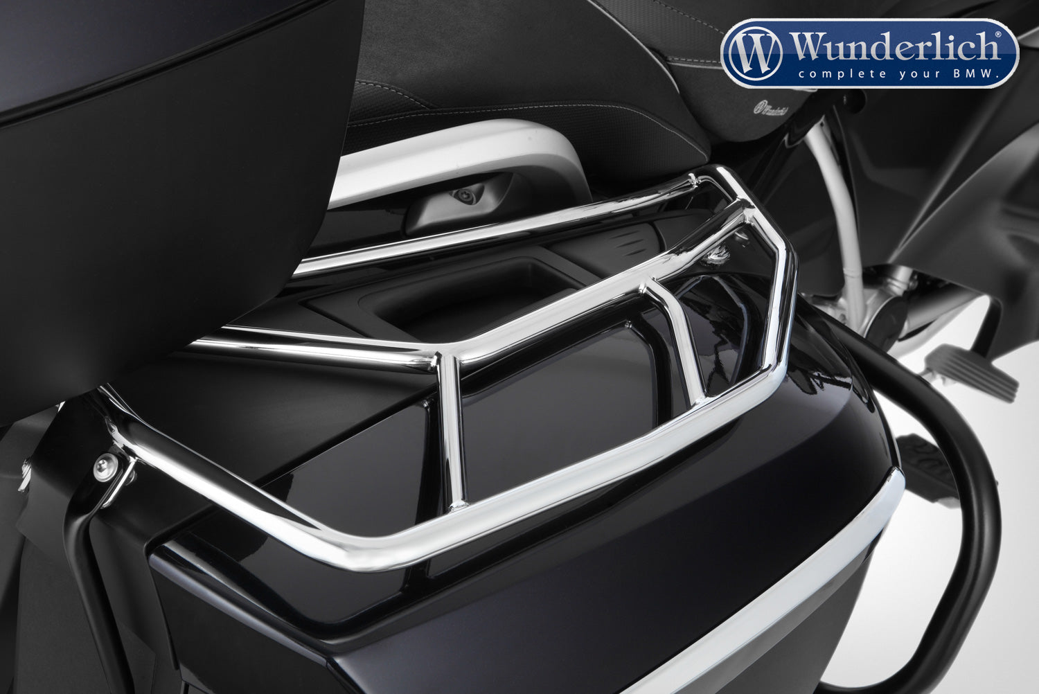 Wunderlich luggage rails for original case - right - chromed