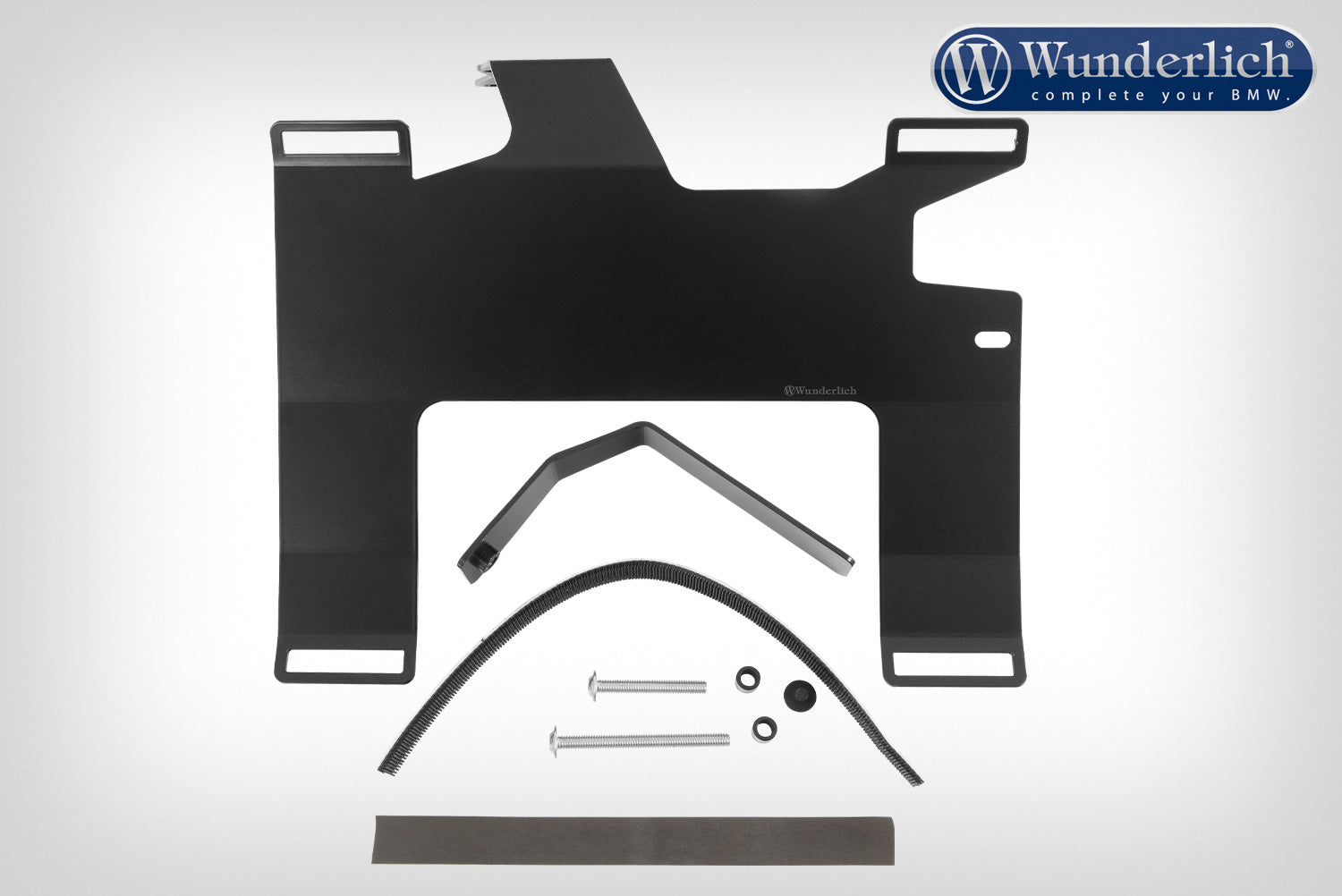 Wunderlich Luggage rails for original Vario case R 1200/1250 GS LC - Set - black