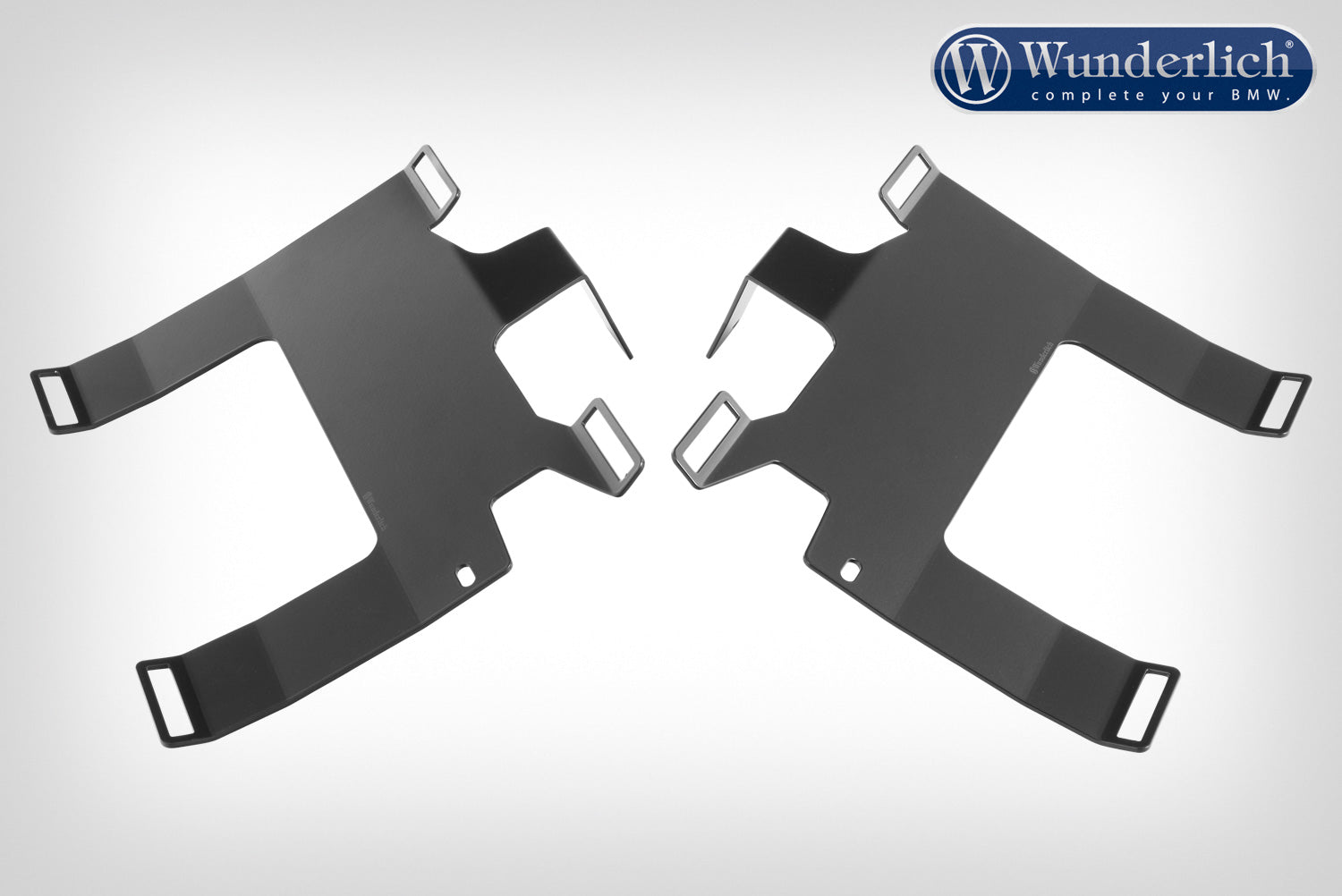 Wunderlich Luggage rails for original Vario case R 1200/1250 GS LC - Set - black