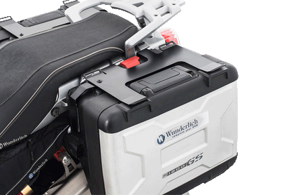 Luggage rails for original Vario case R 1200 GS to 2012 – Set – black