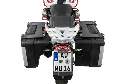 Luggage rails for original Vario case R 1200 GS to 2012 – Set – black