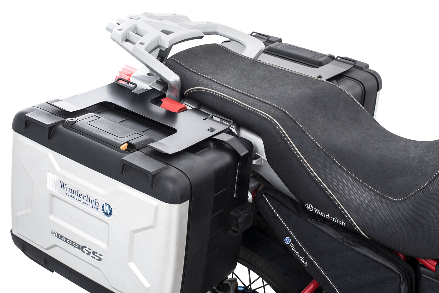 Luggage rails for original Vario case R 1200 GS to 2012 – Set – black