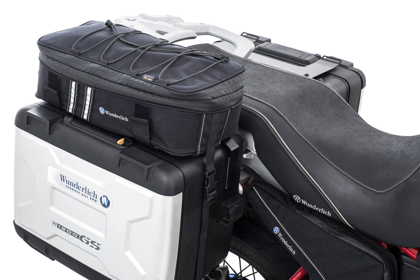 Luggage rails for original Vario case R 1200 GS to 2012 – Set – black