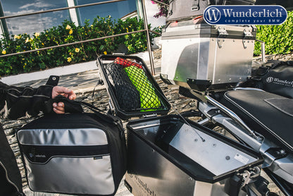 Wunderlich luggage net for aluminium case - Piece - black