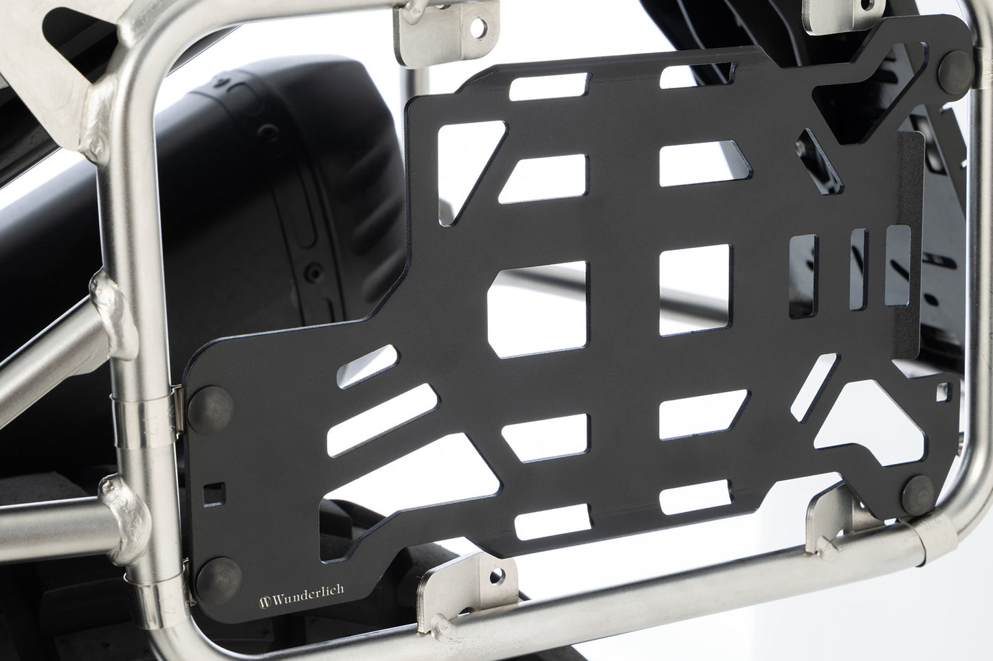 Universal holder for luggage racks - black