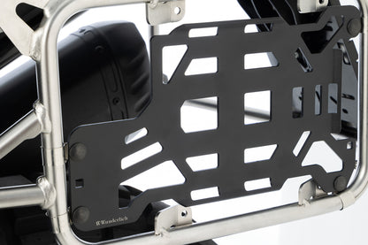 Universal holder for luggage racks - black