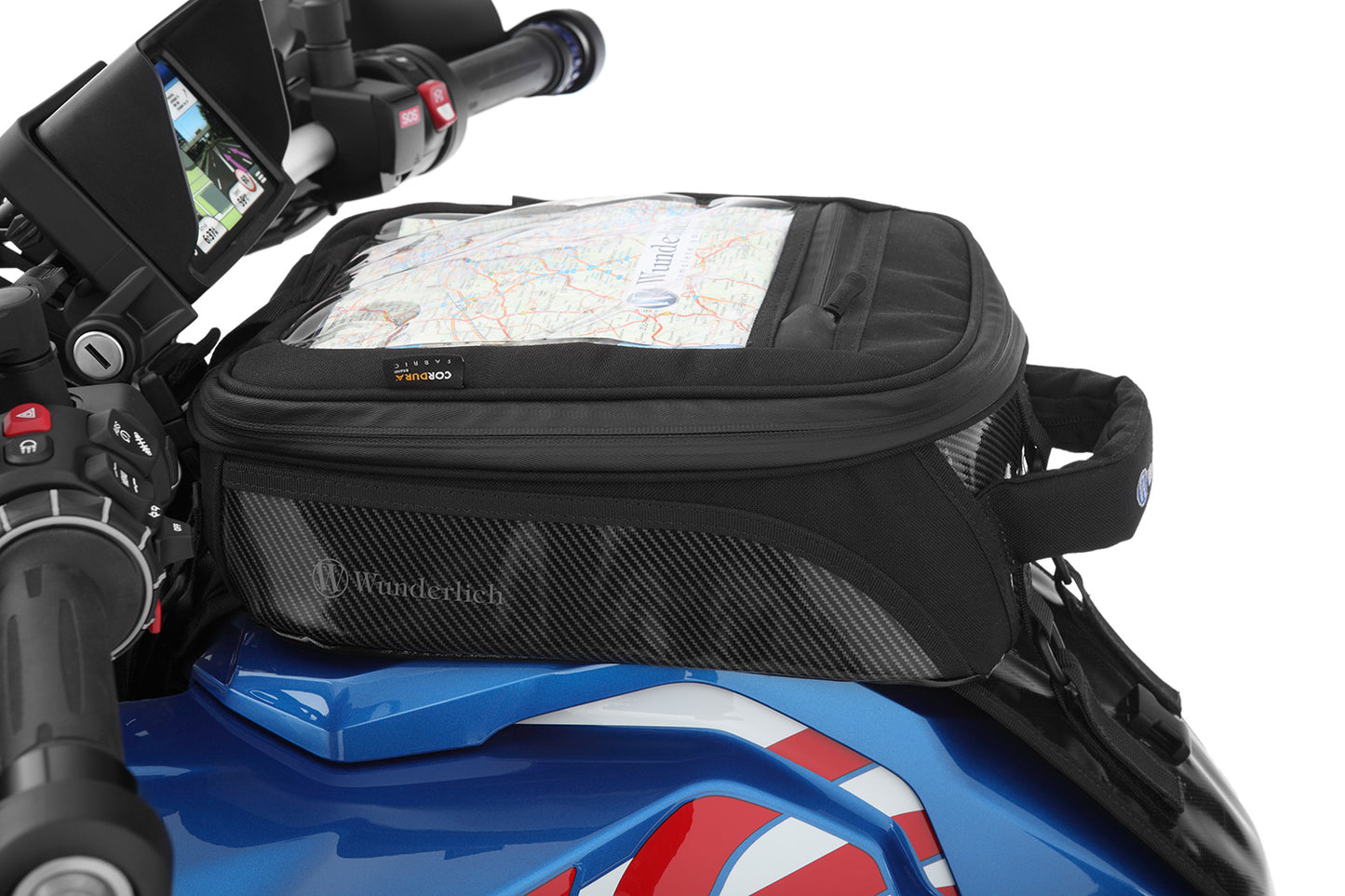 system bracket for tank bag »ELEPHANT« - black