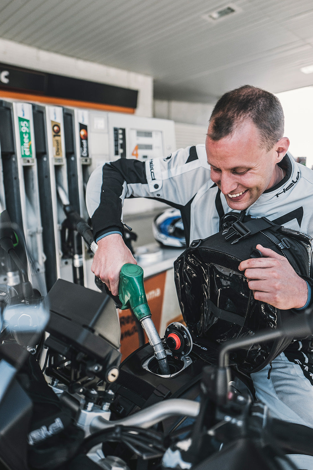 system bracket for tank bag »ELEPHANT« - black