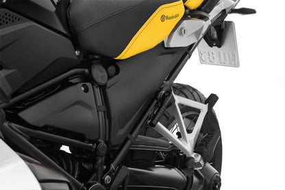 frame cover (with opening for socket) - black