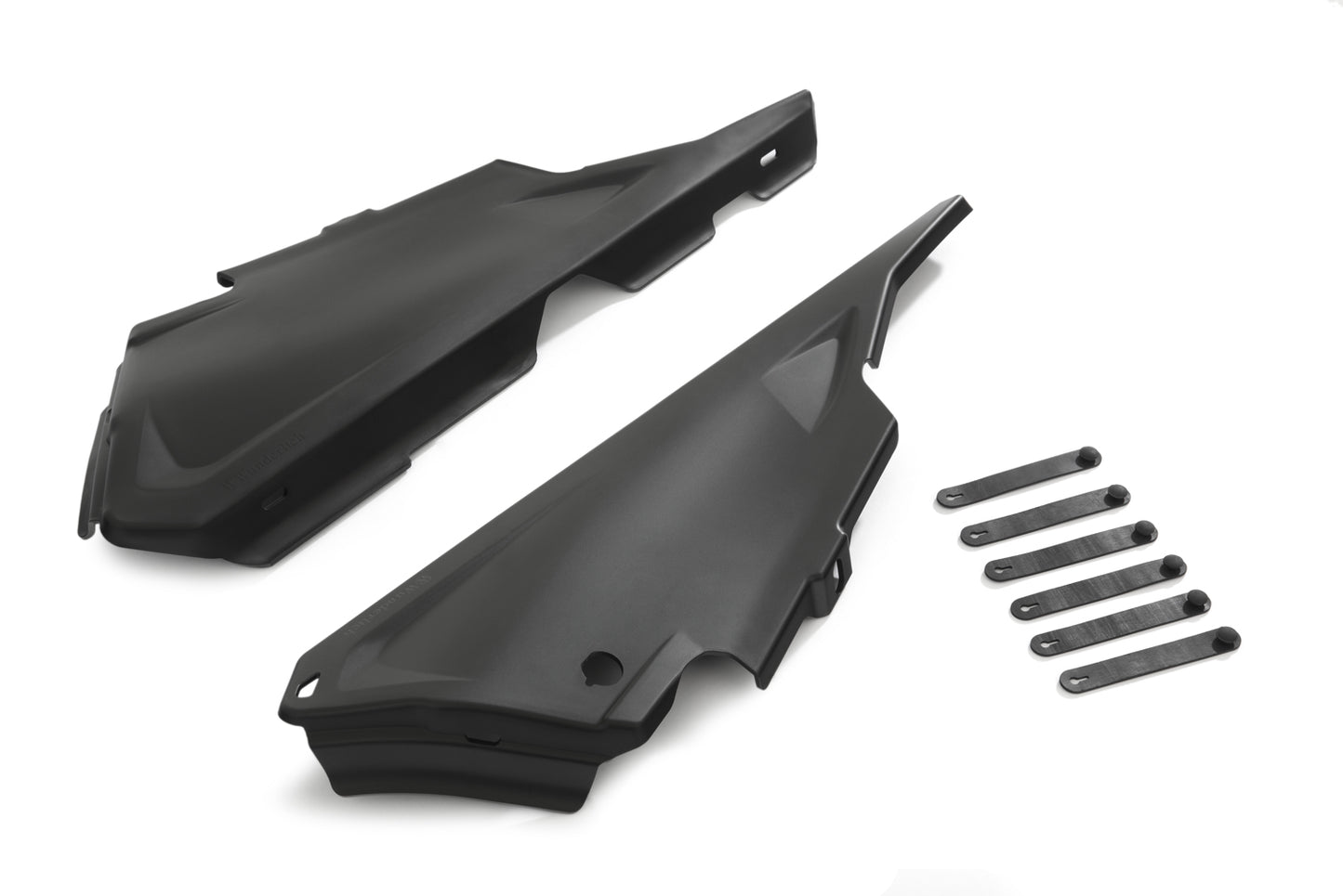 frame cover (with opening for socket) - black