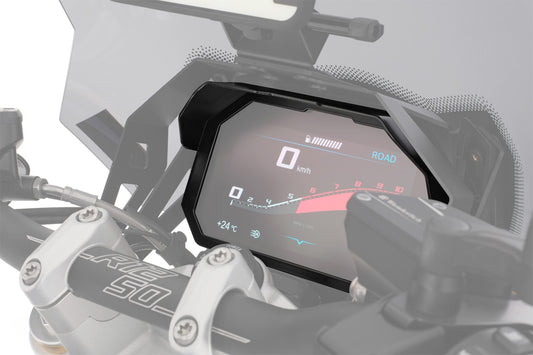 TFT Display Theft Protection with Integrated Anti-Glare Shield - black