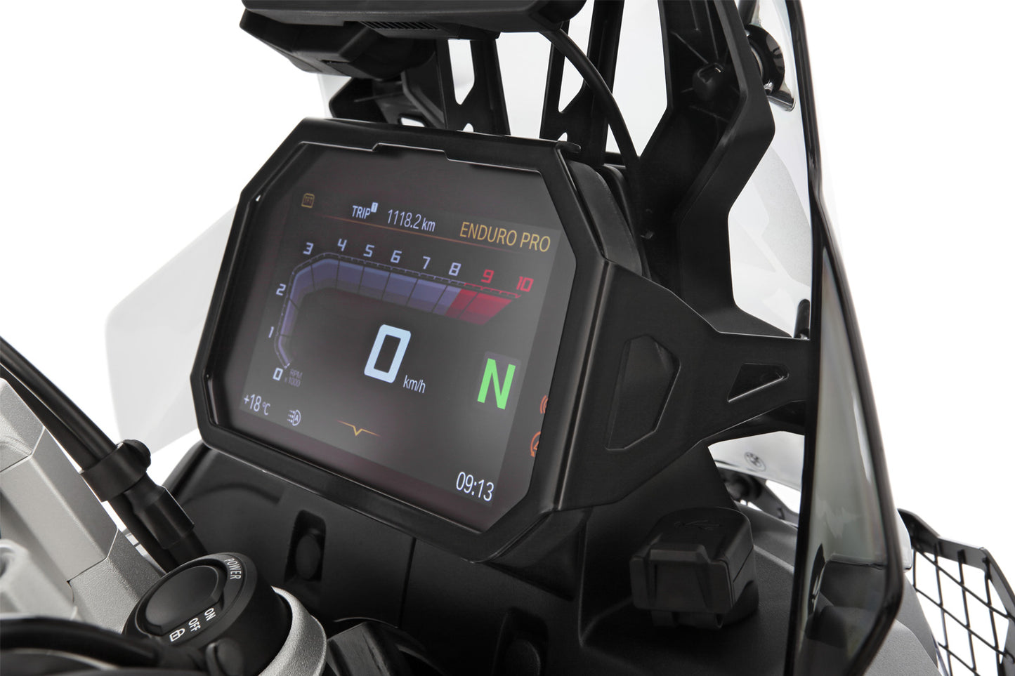 TFT Display Theft Protection F 900 GS - black