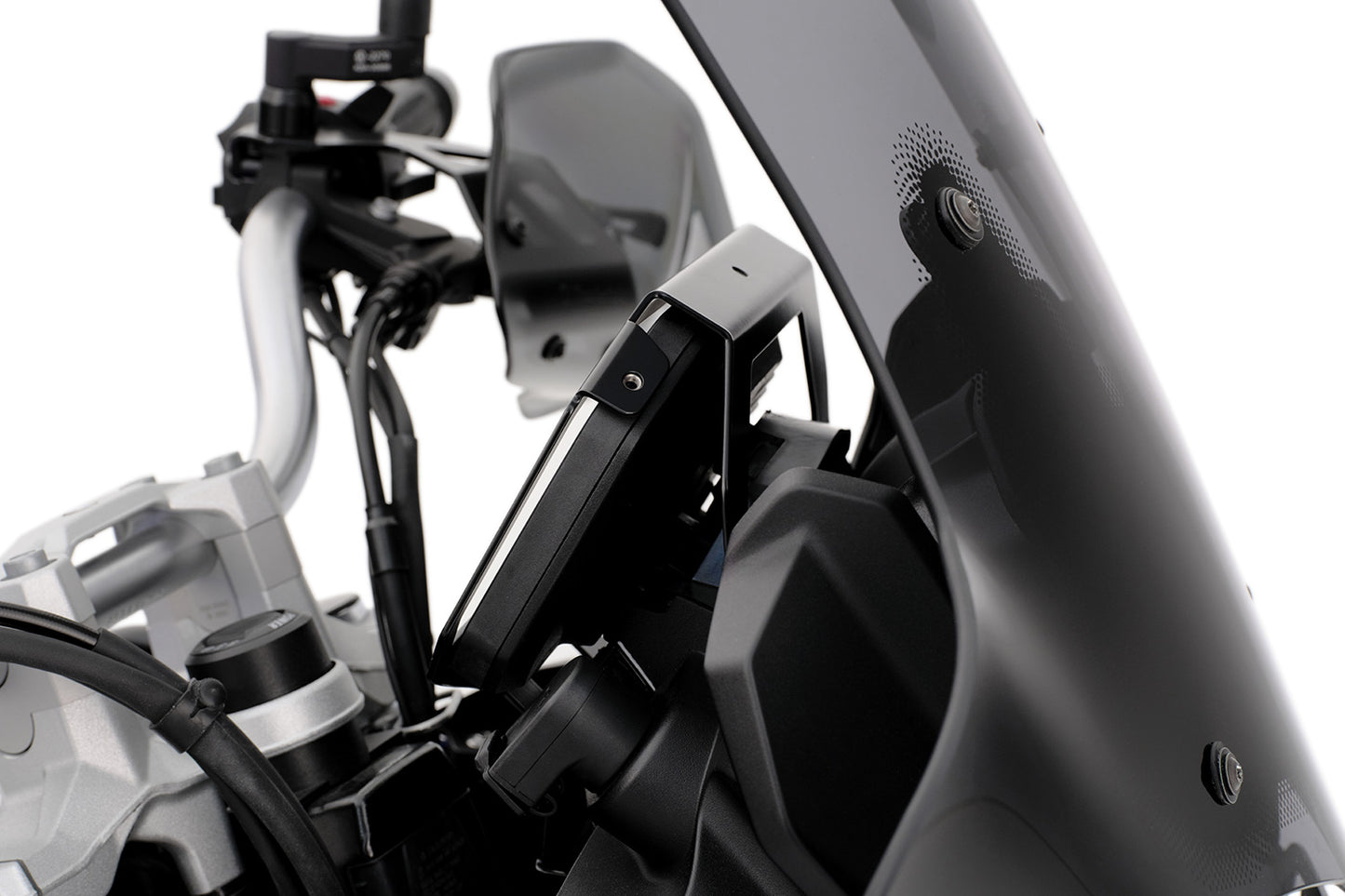 TFT Display Anti-Theft Protection with Sun Visor Preparation - black