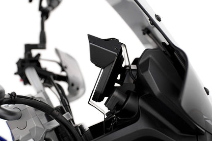 TFT Display Anti-Theft Protection with Sun Visor Preparation - black