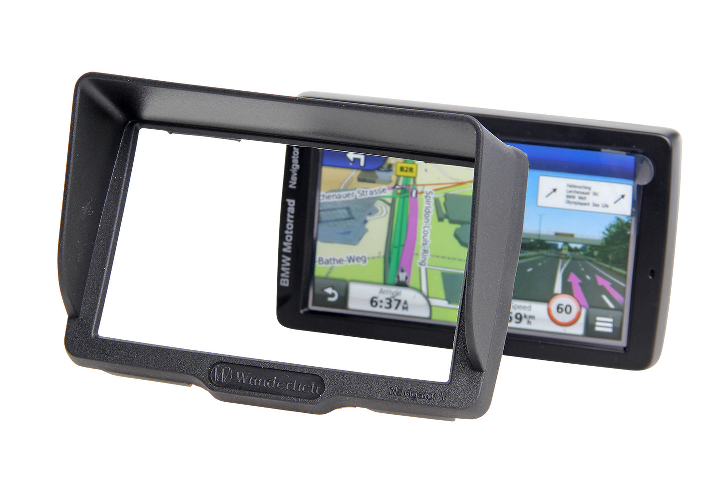 Glare shield for BMW Navigator V [Black]