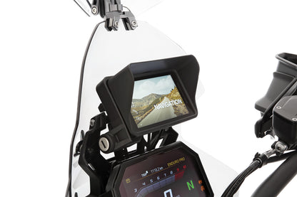 Glare Shield for BMW Navigator ConnectedRide - black