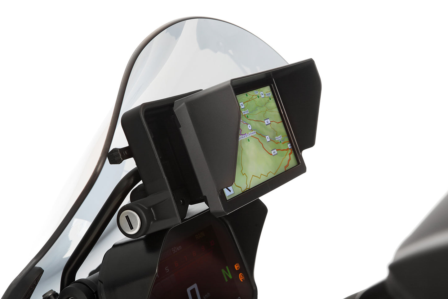 Sunshade for GARMIN Zumo XT2 + XT3 (6-inch) - black
