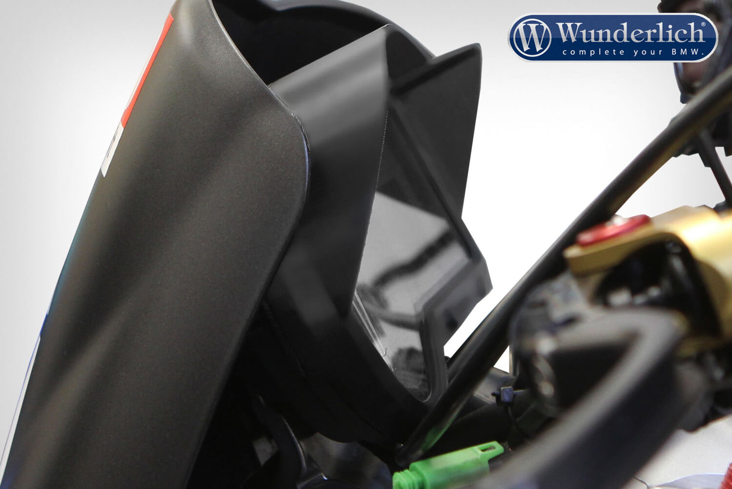 Wunderlich cockpit glare protection - black