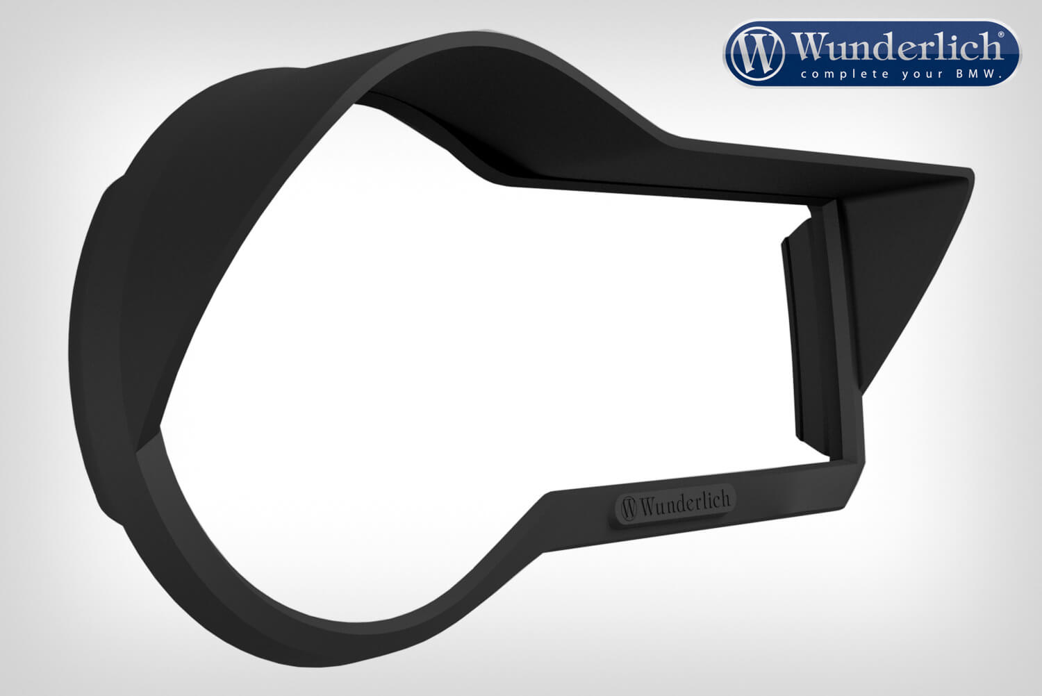 Wunderlich cockpit glare protection - black