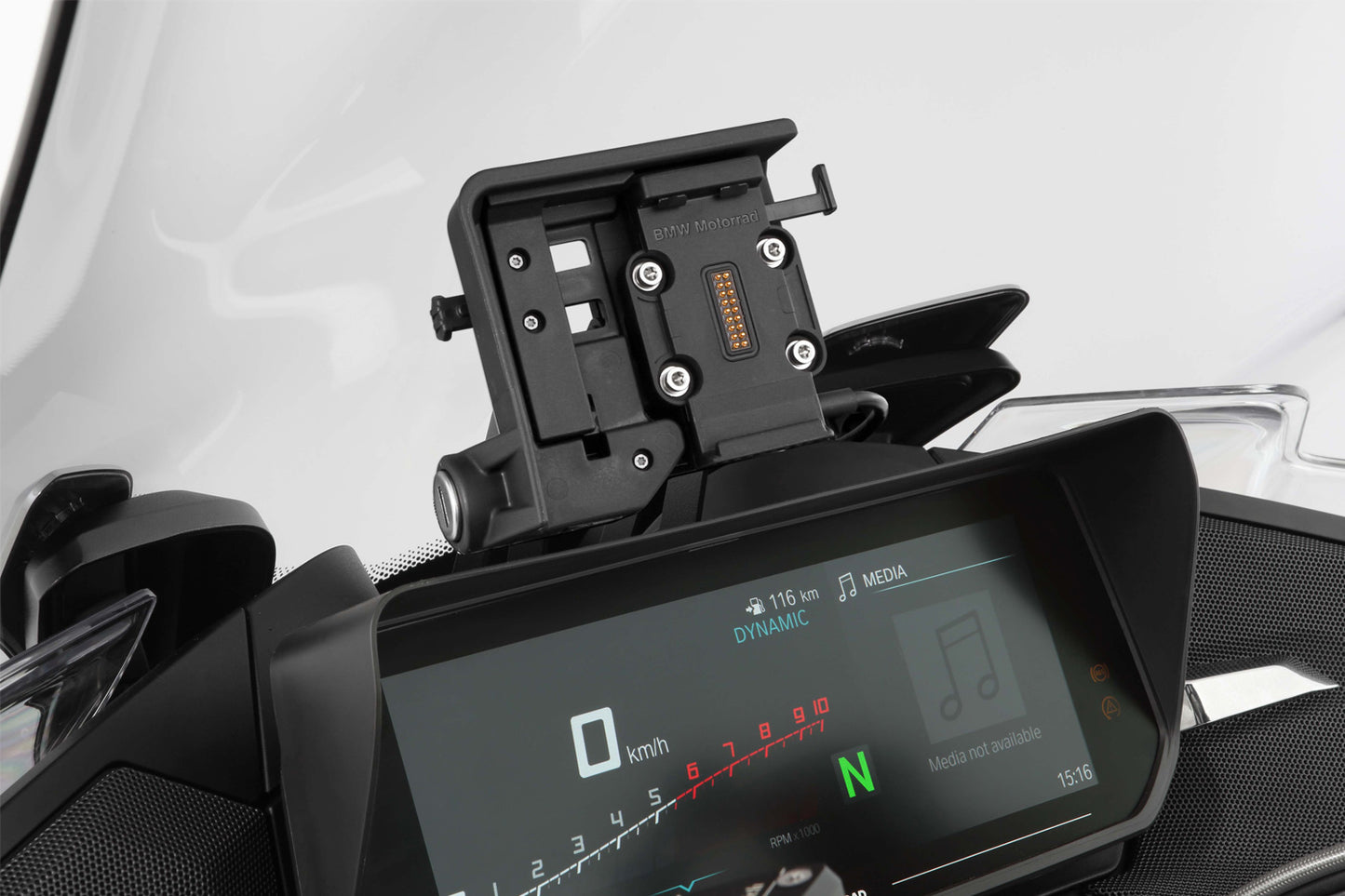 Base holder for original Navigator R 1250 RT - black