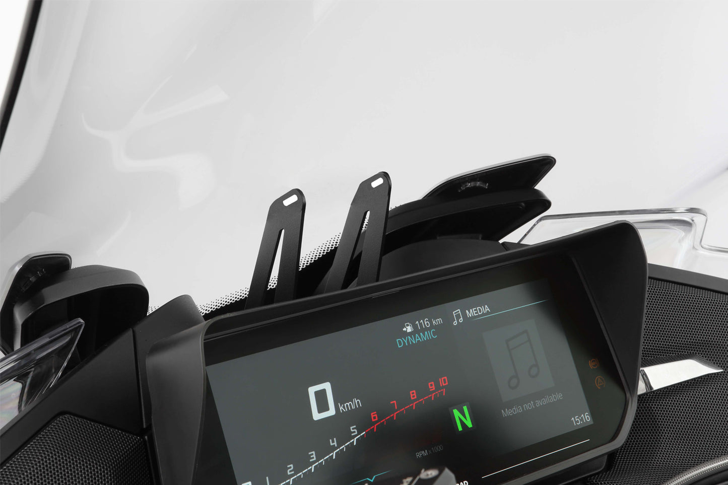 Base holder for original Navigator R 1250 RT - black