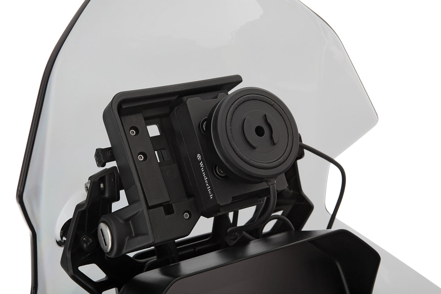 USB Charging Box with Anti Vibration Module SPC+ and Inductive Charging - black