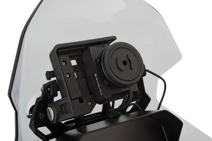 USB Charging Box with Anti Vibration Module SPC+ and Inductive Charging - black