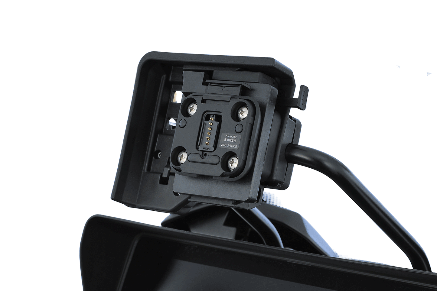 Navigation adapter for Garmin zūmo XT2/XT3 on original BMW navigation mount - black