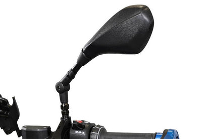 Foldable handlebar mirror Supertouring - left - black