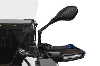 Foldable handlebar mirror Supertouring - left - black