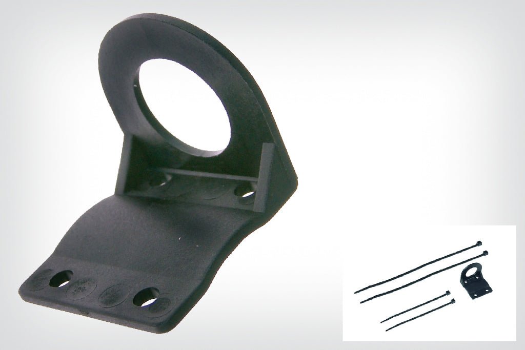 Socket bracket for motorcycle electrical socket