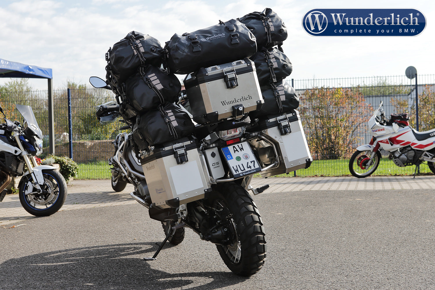 Wunderlich Rack Pack WP40 (incl. quick fastening) - Set - black