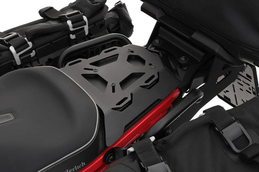 Pillion Luggage Rack for F 900 GS rider seat - black