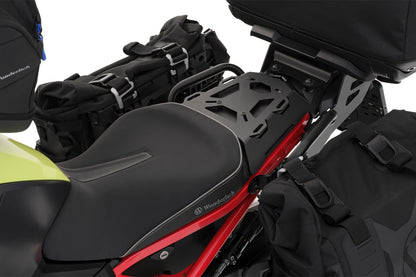 Pillion Luggage Rack for F 900 GS rider seat - black