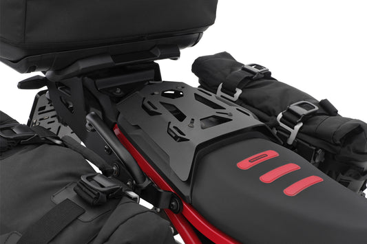 Luggage plate for original BMW solo seat – F 900 GS - black