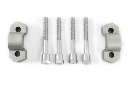 Handlebar risers ERGO PRO for models with BMW navigation - 40mm - silver