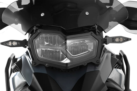 Headlight protector foldable WITH OUT screen reinforcement bracket