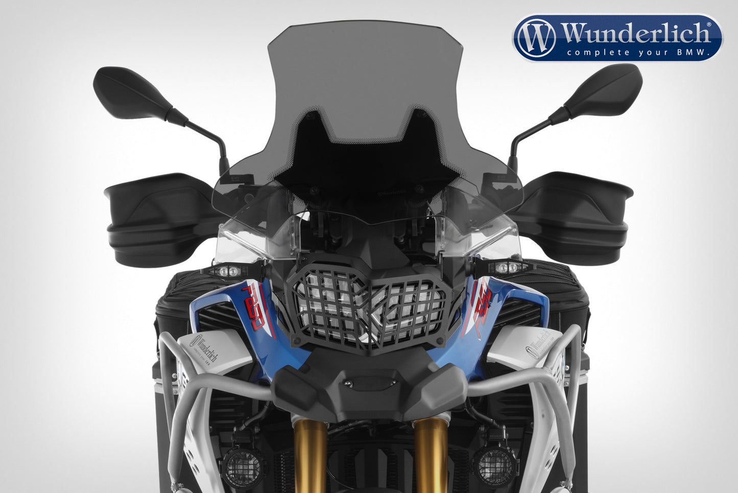 foldable headlight protection grille