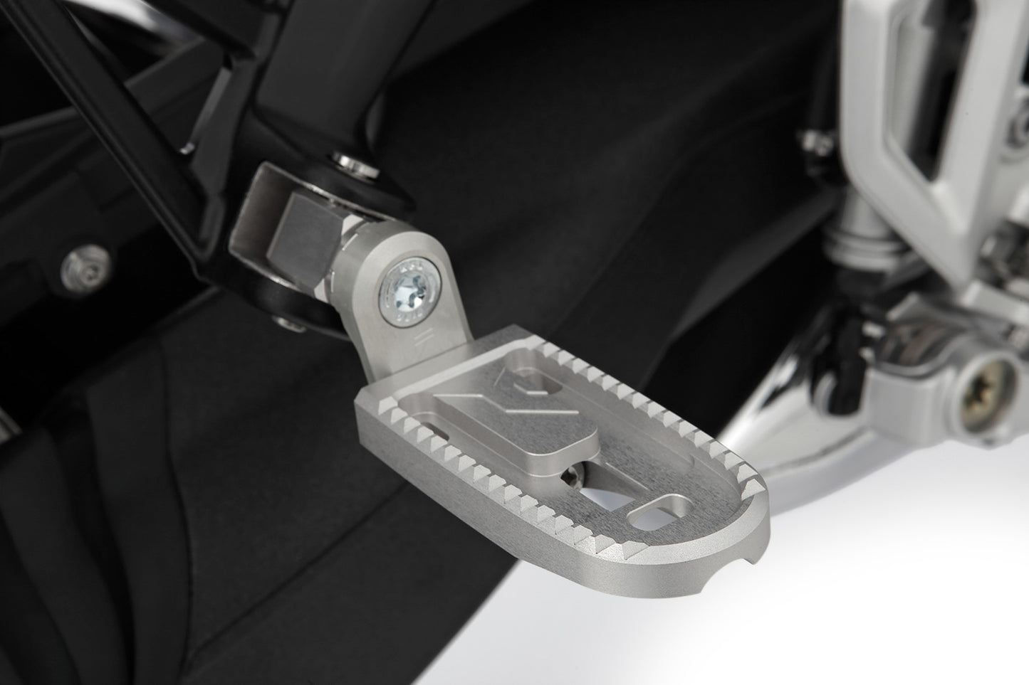 Vario footrest EVO1 (pair) - silver